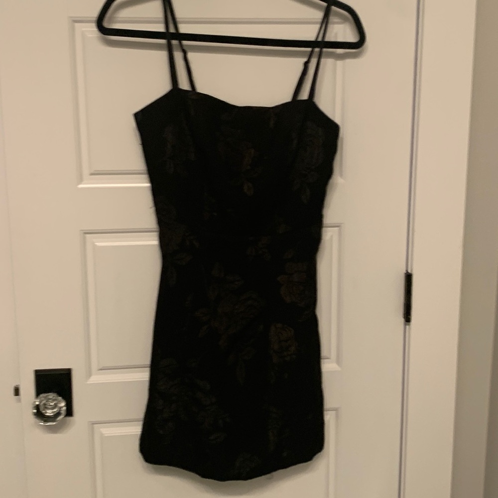 urban outfit black mini dress